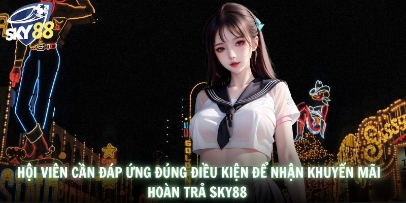 Hội viên cần đáp ứng đúng điều kiện để nhận khuyến mãi hoàn trả SKY88 