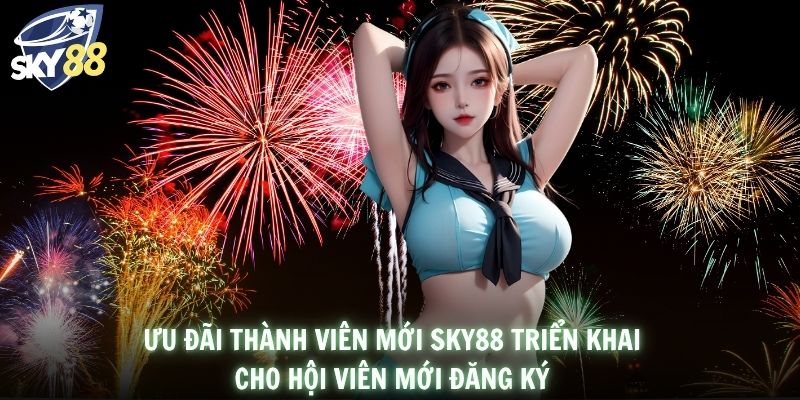 Ưu đãi thành viên mới SKY88 triển khai cho hội viên mới đăng ký